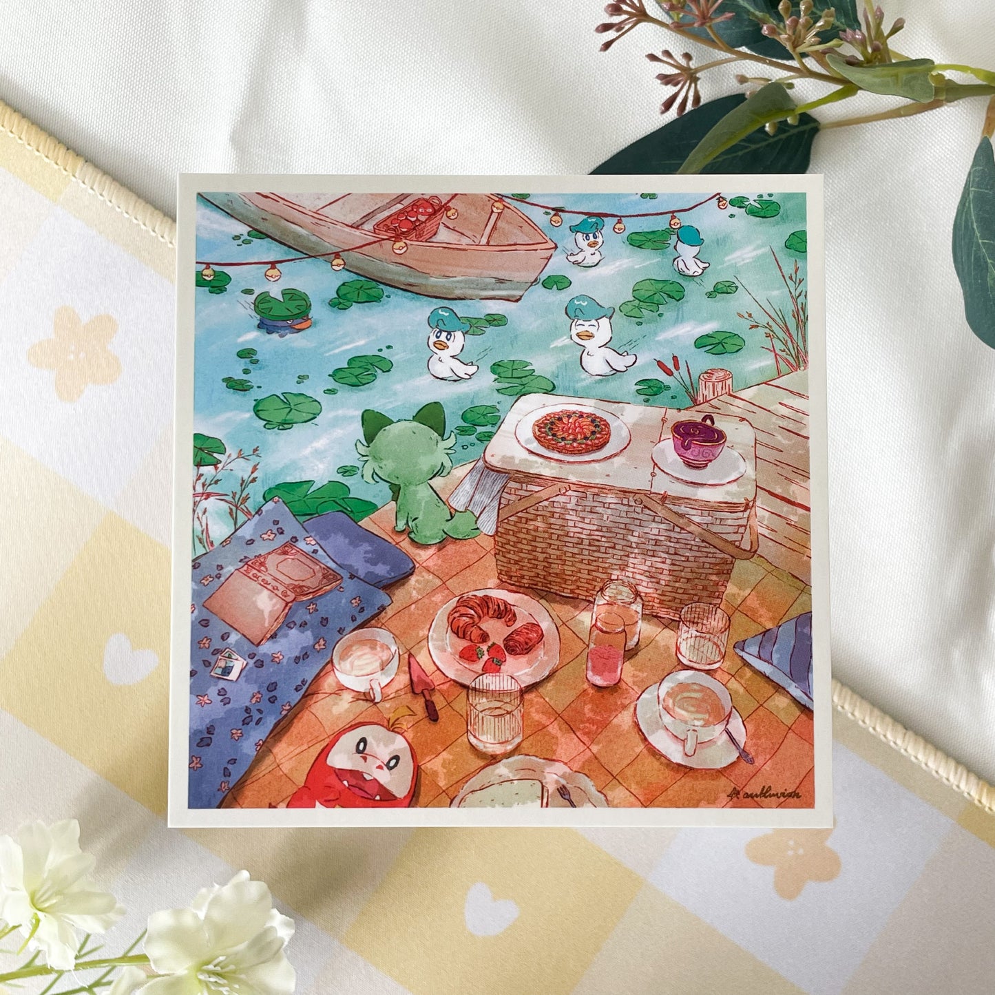 Poké Picnic Art Print