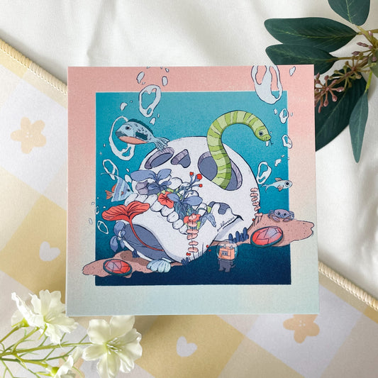 Underwater Adventures Art Print