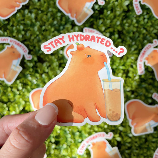 Stay Hydrated Capybara