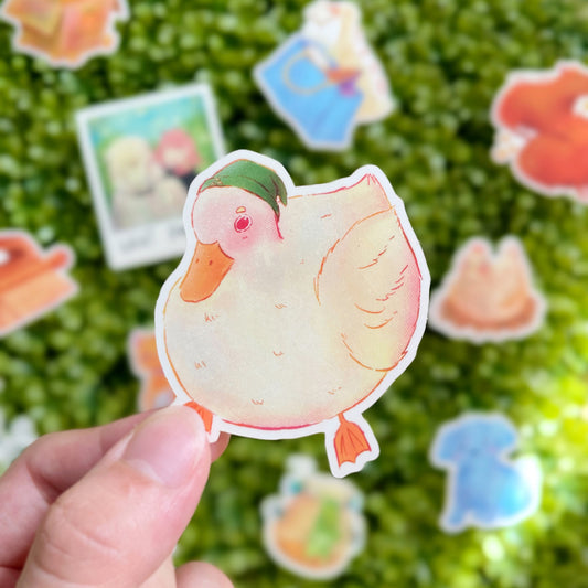 Chonky Duck Link Sticker