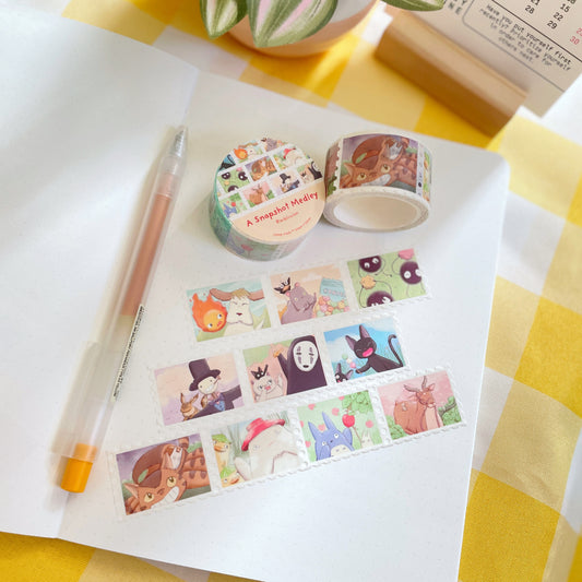 Snapshot Medley Stamp Washi