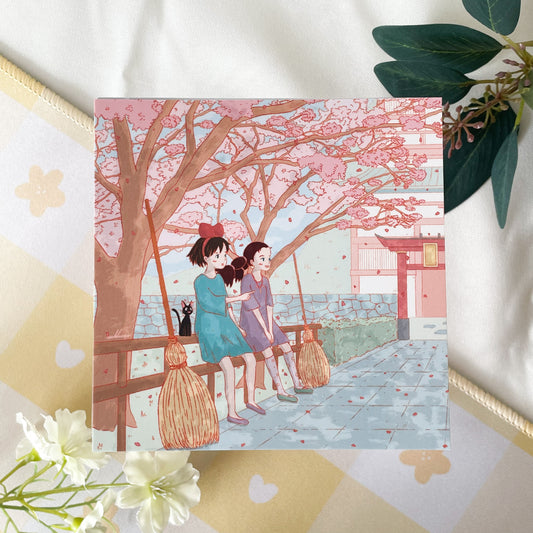 A Blossoming Friendship Art Print